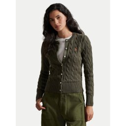 Polo Ralph Lauren Кардиган 211971868500 Зелен Slim Fit