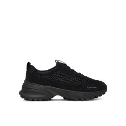 Calvin Klein Сникърси Hike Runner Lace Up Techmix YW0YW02030 Черен