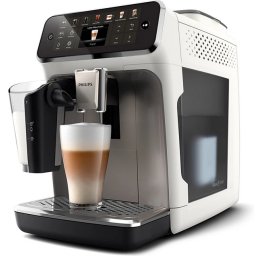 PHILIPS Автоматична еспресо машина 4400 series 12 напитки LatteGo цвят бял