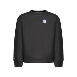 NORTH SAILS CHILDREN'S BLACK ZIP-UP SWEATSHIRT