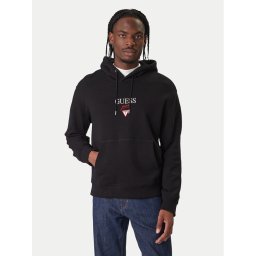 Guess Jeans Суитшърт 180299 Черен Classic Fit