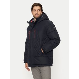 s.Oliver Пухено яке 2150275-5978 Тъмносин Regular Fit