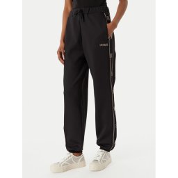 Guess Долнище анцуг V5BB23 KCX22 Черен Wide Leg