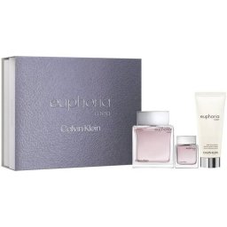 Calvin Klein Euphoria Men EDT 100 ml + After Shave Balm 100 ml + EDT 15 ml комплект за мъже