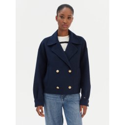 Tommy Hilfiger Преходно яке WW0WW47759 Тъмносин Relaxed Fit