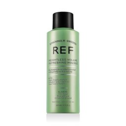 REF Weightless Volume Refreshing Mousse лека пяна за коса с ефект на сух шампоан 200 ml унисекс