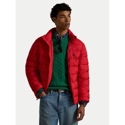 Polo Ralph Lauren Пухено яке 710967774006 Червен Regular Fit