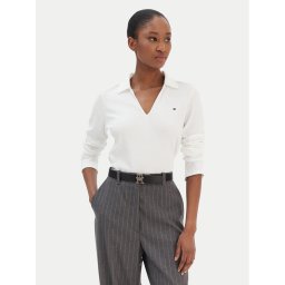 Tommy Hilfiger Блуза Modern Cody WW0WW47850 Бял Slim Fit