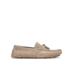 Calvin Klein Мокасини Driver Tassels Su HM0HM02028 Бежов