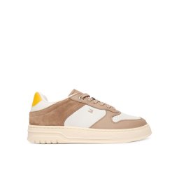 Tommy Hilfiger Сникърси Th Sporty Cupsole Tumbled Ltr FW0FW09024 Бежов