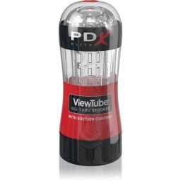 Pipedream PDX Elite ViewTube See-Thru Stroker мъжки мастурбатор 18.5 см