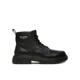 KARL LAGERFELD Туристически oбувки KL13035 Черен