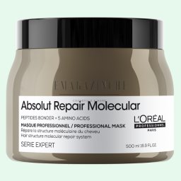 L’Oréal Professionnel Концентрирана маска за молекулярно възстановяване на увредена коса с изплакване 500 мл Serie Expert Absolut Repair Molecular mask