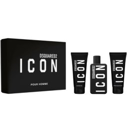 Dsquared2 Icon Pour Homme Комплект (EDP 100ml + AS Balm 100ml + SG 100ml) за Мъже