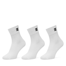 Дълги чорапи DC Shoes AS_DC_01Z_SS25 (3-PACK) Бял