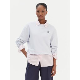 Tommy Hilfiger Суитшърт Script WW0WW49418 Светлосиньо Regular Fit