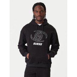 Guess Суитшърт Z6RQ05 K9YI1 Черен Regular Fit