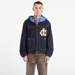 Яке Billionaire Boys Club Icecream Western Panelled Zip Through Denim Jacket Indigo XL