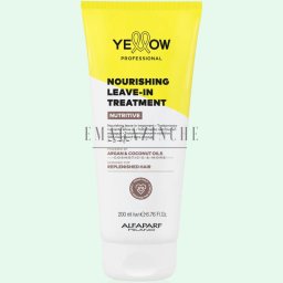 Alfaparf Yellow Professional Подхранващ балсам с арган и кокос за суха и изтощена коса без изплакване 200 мл. Nutritive Nourishing leave in treatment