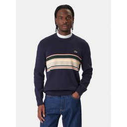 Lacoste Пуловер AH5944 Тъмносин Regular Fit