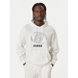 Guess Суитшърт Z6RQ05 K9YI1 Бял Regular Fit