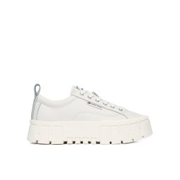 Tommy Jeans Сникърси Tjw Vulc Flatform Leather EN0EN03008 Бял