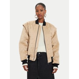 KARL LAGERFELD Яке бомбър 245W1506 Бежов Regular Fit