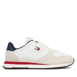 Сникърси Tommy Jeans Tjm Eva Runner Leather EM0EM01649 Бял