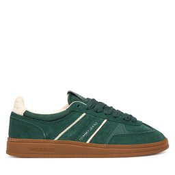 Сникърси Tommy Jeans The Greenwich Edge Suede EN0EN02924 Зелен