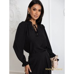 Resti Women's blouse with decorative neckline Frankie