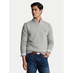 Polo Ralph Lauren Пуловер 710810846004 Сив Regular Fit