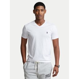 Polo Ralph Lauren Тишърт 710671453008 Бял Custom Slim Fit