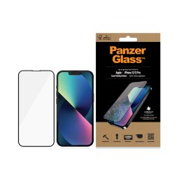 Стъклен протектор PanzerGlass за Apple Iphone 13 / 13 Pro 6.1 CaseFriendly, Antibacterial, Pro - Черен