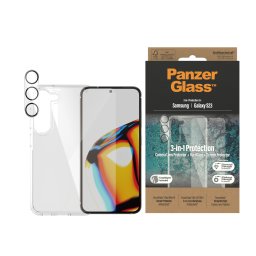 Стъклен протектор PanzerGlass за Samsung S23 Bundle (UWF screen protector, HardCase, протектор за камера)