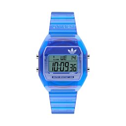 Часовник adidas AO Street Digital Two Crystal AOST25537 Син