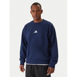 adidas Суитшърт Essentials Feel Cozy JE3792 Тъмносин Regular Fit