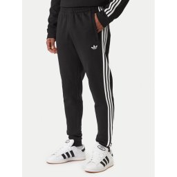 adidas Долнище анцуг 3-Stripes KE3562 Черен Slim Fit