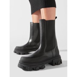 DKNY Боти тип челси Jonie K3366233 Черен