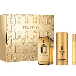 Paco Rabanne Million Gold Комплект (EDP 50ml + Deo Spray 150ml + EDP 10ml) за Мъже