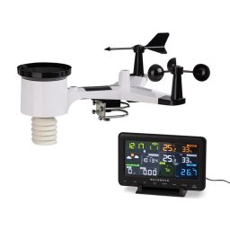 Waldbeck Huygens, професионална метеорологична станция, 6 в 1, цветен дисплей, WiFi, апликация (WTH3-Huygens)