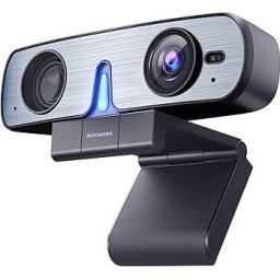 ROCWARE RC08P Уеб камера 2K,90 градуса,4x зуум, USB 2.0,USB-C