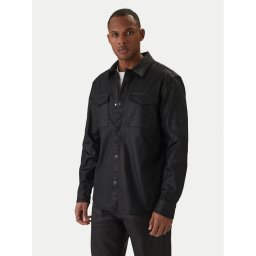 Guess дънкова риза M6RH75 D6480 Черен Regular Fit