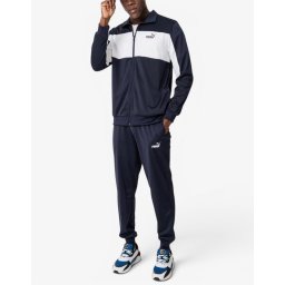PUMA Poly Colorblock Suit Blue/White