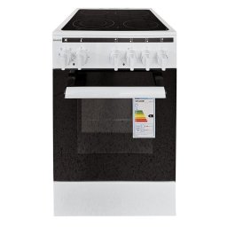 Електрическа готварска печка Snaige SNC-50-8, Механично управление , 50 литра, 7 функции, Енергиен клас А, Бял