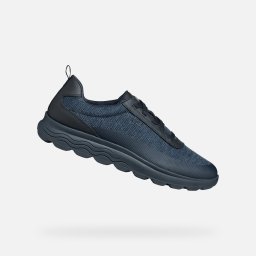 Тъмносини мъжки маратонки Geox Spherica