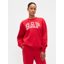 GAP Oversize суитшърт с лого VintageSoft