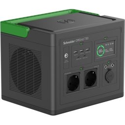 APC Schneider OffGrid Portable Power Station 730 738Wh Lithium-ion 2 Schuko Sinewave
