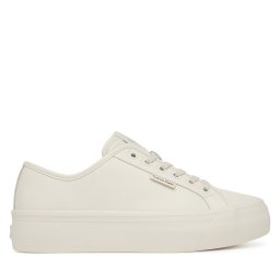 Сникърси Calvin Klein Vulc Flatf Lace Up Lth YW0YW01932 Бял