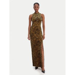 Guess Официална рокля W6RK10 KA652 Бежов Regular Fit