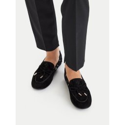 Guess Мокасини FLPAIS SUE14 Черен